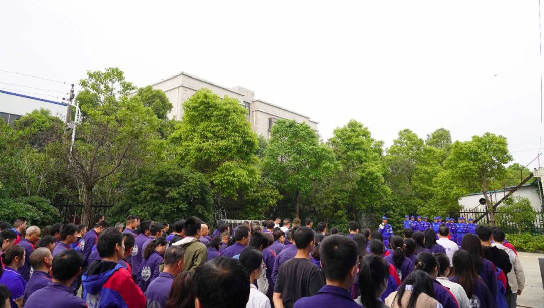 以練筑防 | 湘聯(lián)電纜大型消防演練圓滿完成！